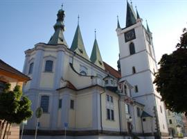 Bohoslužba Římskokatolické církve z kostela Všech svatých v Litoměřicích